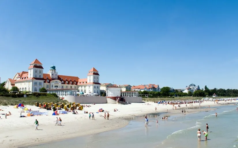 Das Ostseebad Binz in Deutschland