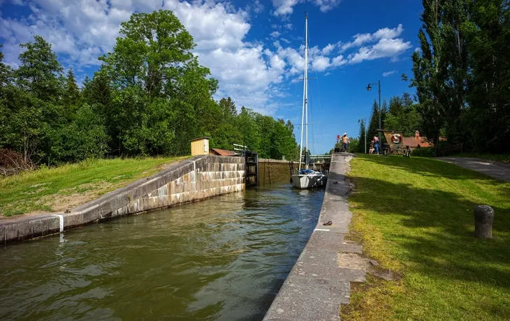 Schleuse im Götakanal