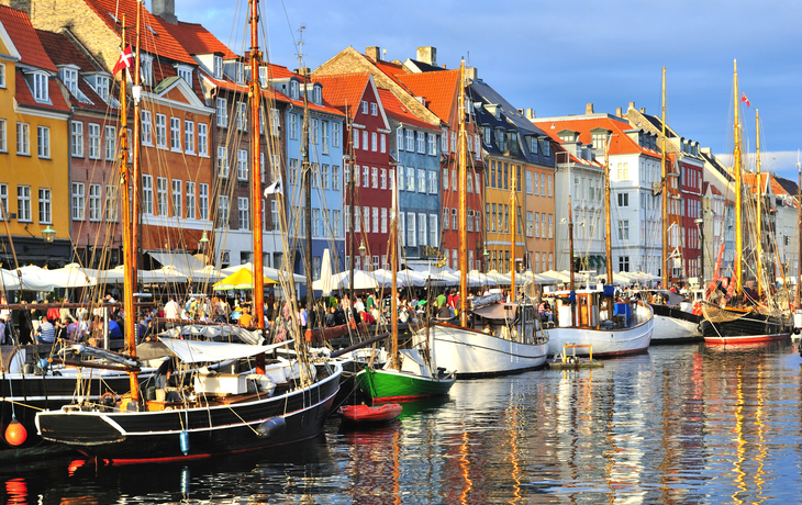 Nyhavn Hafen in Kopenhagen