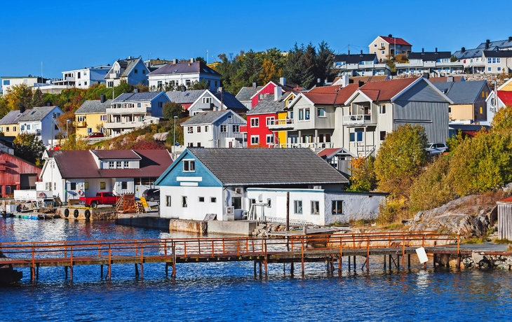 Kristiansund Stadtbild, Blick aufs Meer