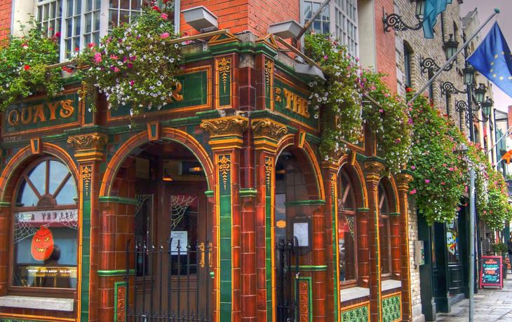 Kult in Dublin, Irland: The Quays - ein Irish Pub