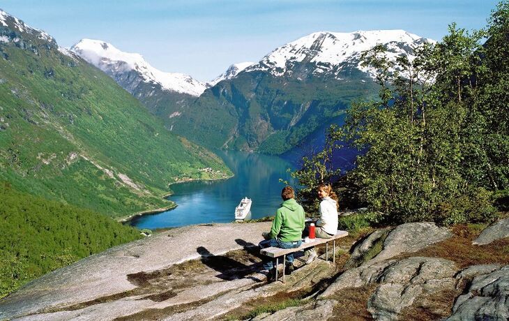 Fantastischer Fjordblick