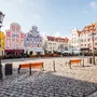 Marktplatz in Stettin, Polen