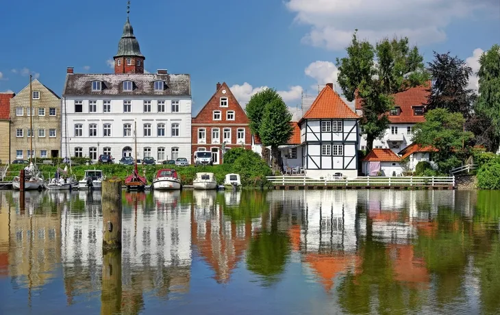 Romantischer Hafen Glückstadt