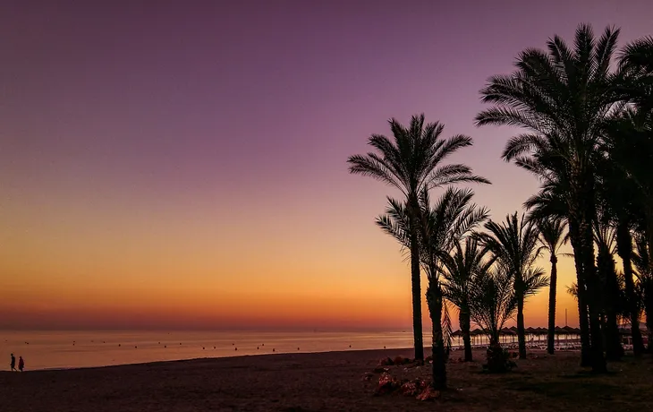 Torremolinos an der Costa del Sol