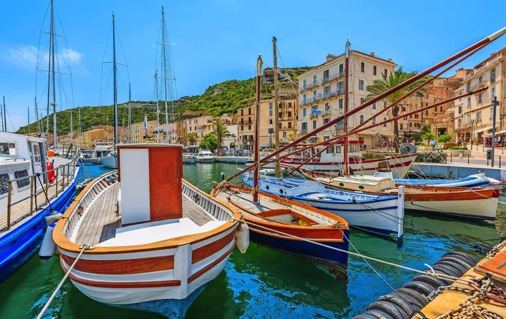 Bonifacio auf Korsika, Frankreich