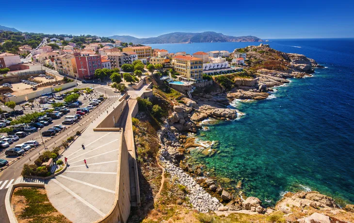 Küste in Calvi