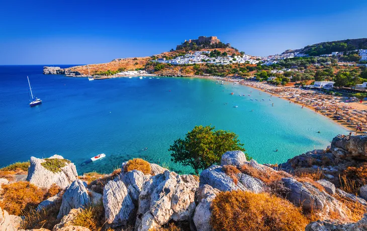 Lindos auf der griechischen Insel Rhodos
