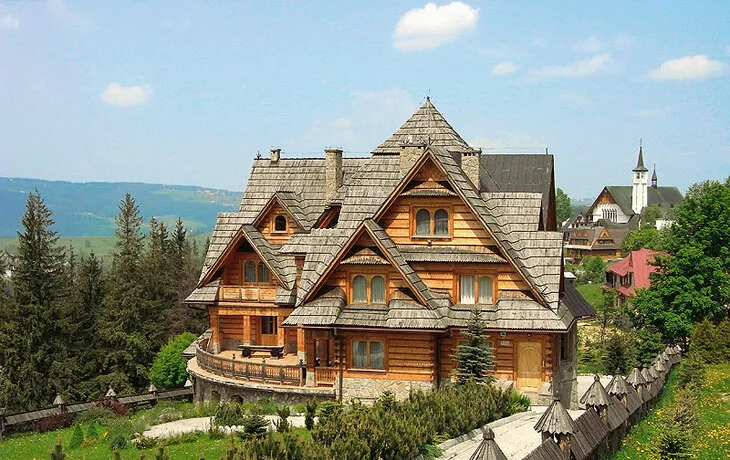 Eine typische Koliba in der Hohen Tatra