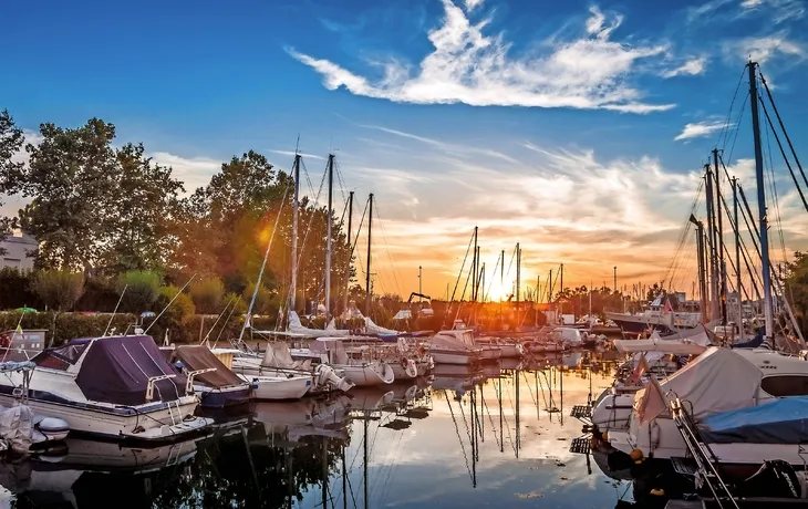 Cesenatico in der Emilia-Romagna, Italien