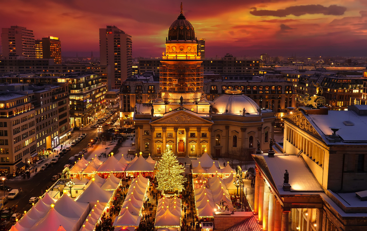 Weihnachtsmarkt am Berliner Gendarmenmarkt