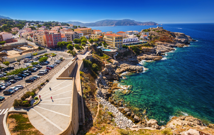 Küste in Calvi