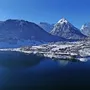 Pertisau - im Vordergrund Ihr aja Hotel