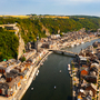 Dinant am Ufer der Maas