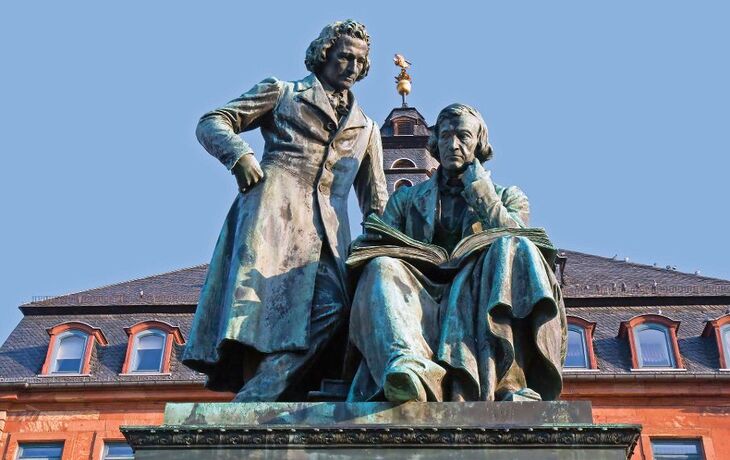 Gebrüder Grimm-Denkmal in Hanau