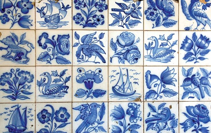Old Azulejos in Lisbon