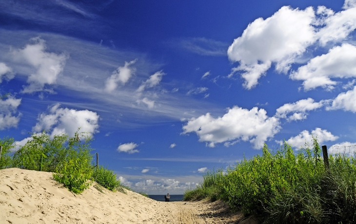 Swinemünde an der polnischen Ostsee