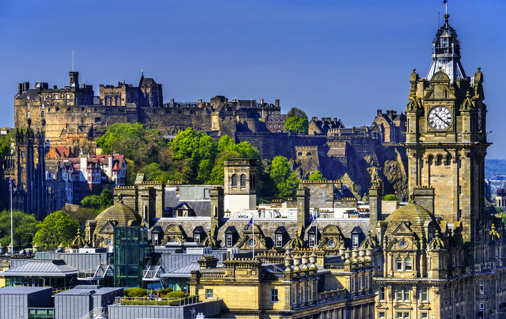Edinburgh Castle in Edinburgh