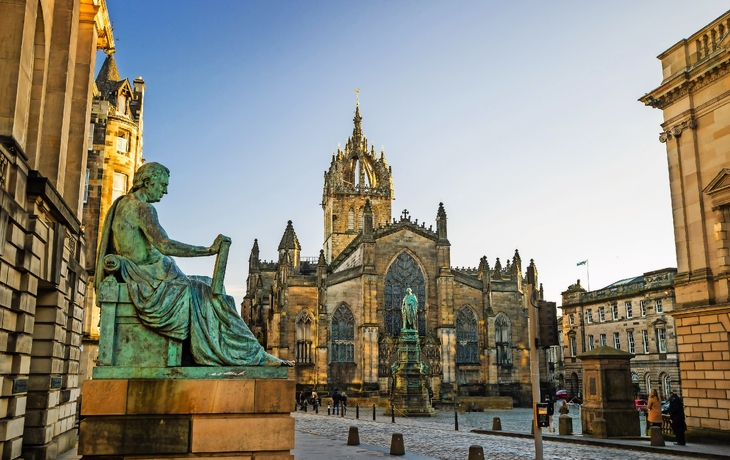 Historische Royal Mile Edinburgh
