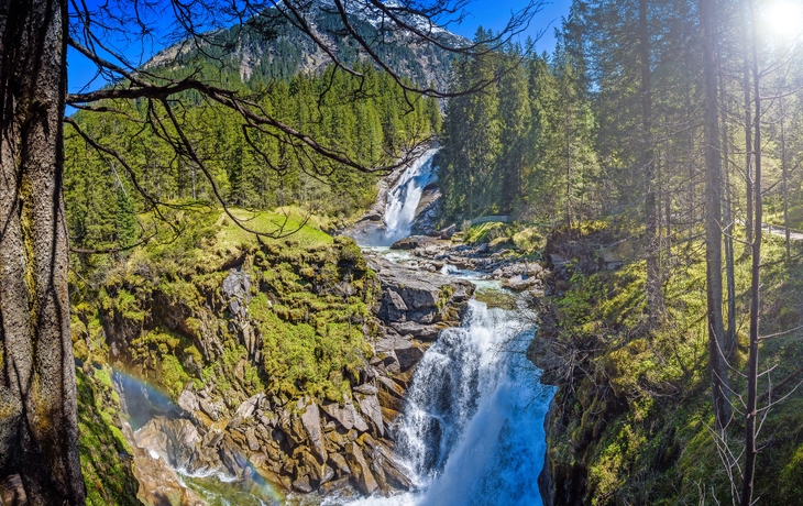 Krimmler Wasserfälle: die höchsten Wasserfälle Österreichs