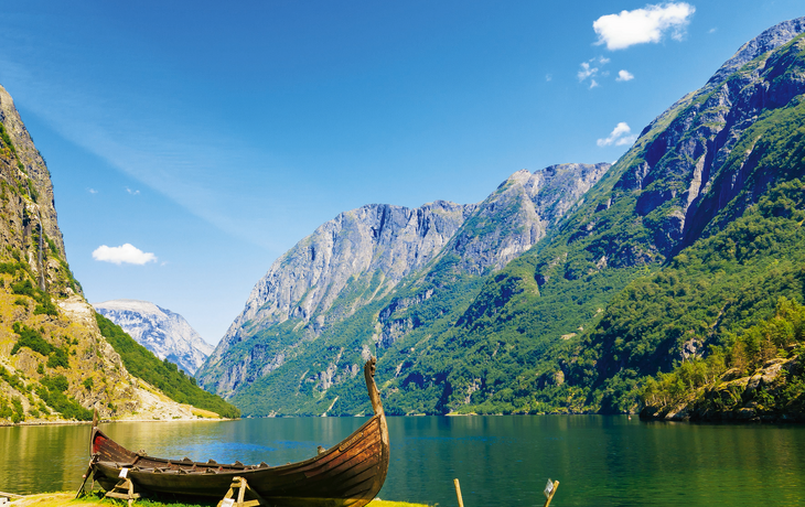 Aurlandsfjord in Norwegen