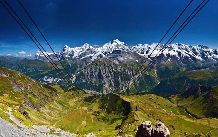Eiger, Mönch & Jungfrau vom Schilthorn