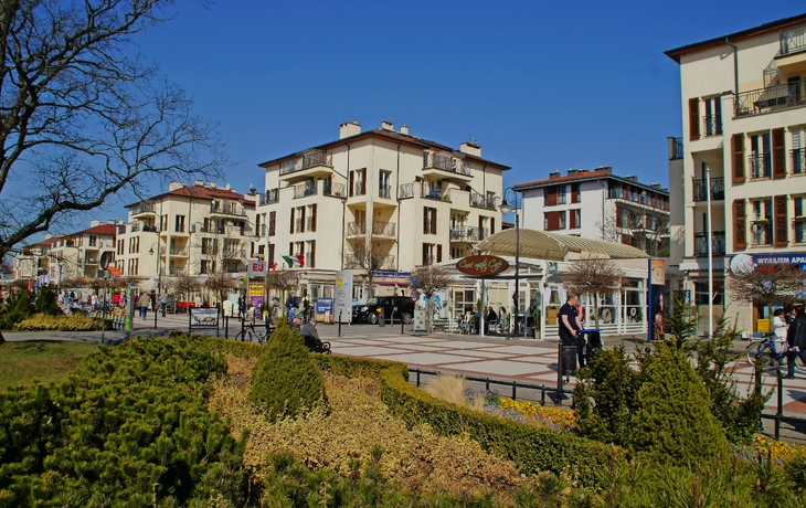 Promenade in Swinemünde